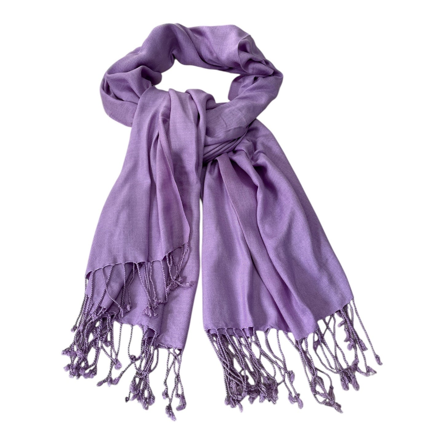 Bijoux Terner Lilac Pseudo Pashmina Scarf Wrap – 100% Viscose – Made in India – 80x32 NWT
