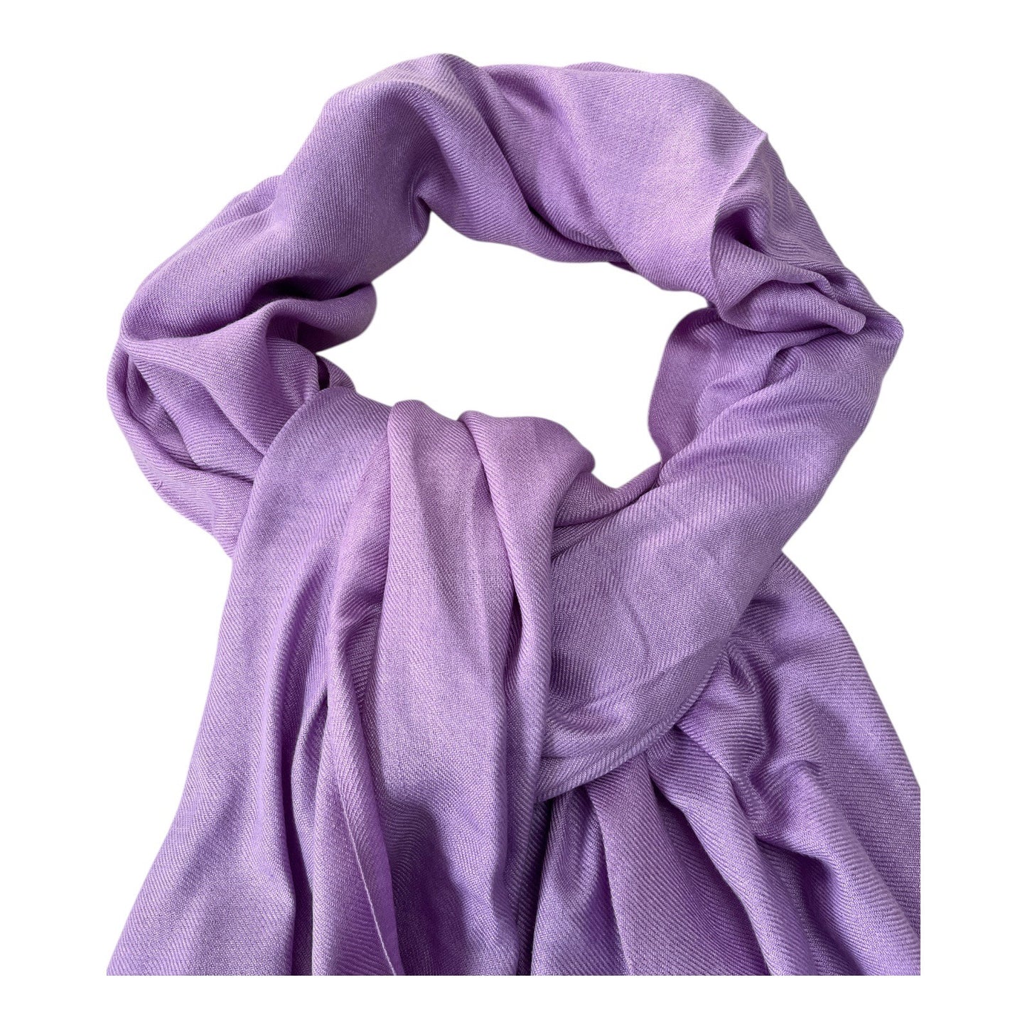 Bijoux Terner Lilac Pseudo Pashmina Scarf Wrap – 100% Viscose – Made in India – 80x32 NWT