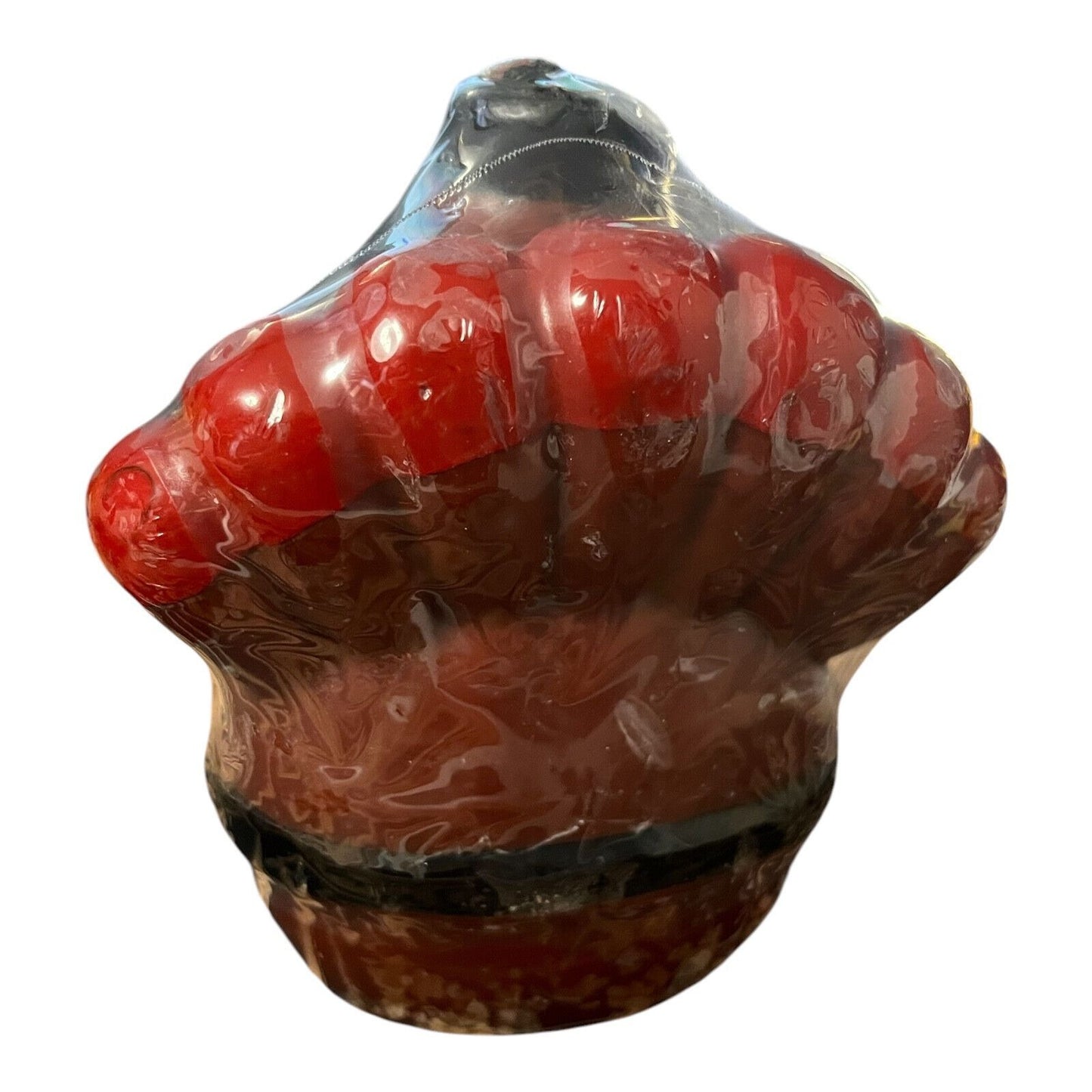 Thanksgiving Turkey Pilgrim Candle – 5" Tall – Publix Store – 1990s–2000s – New in Plastic – Minor Wear