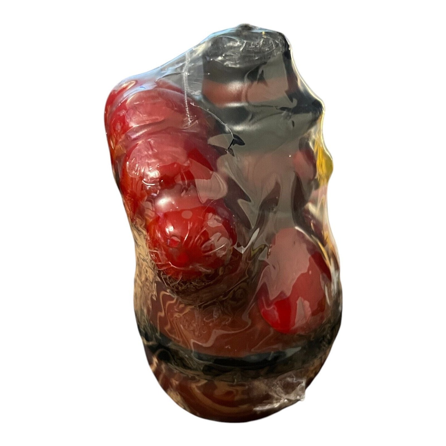 Thanksgiving Turkey Pilgrim Candle – 5" Tall – Publix Store – 1990s–2000s – New in Plastic – Minor Wear