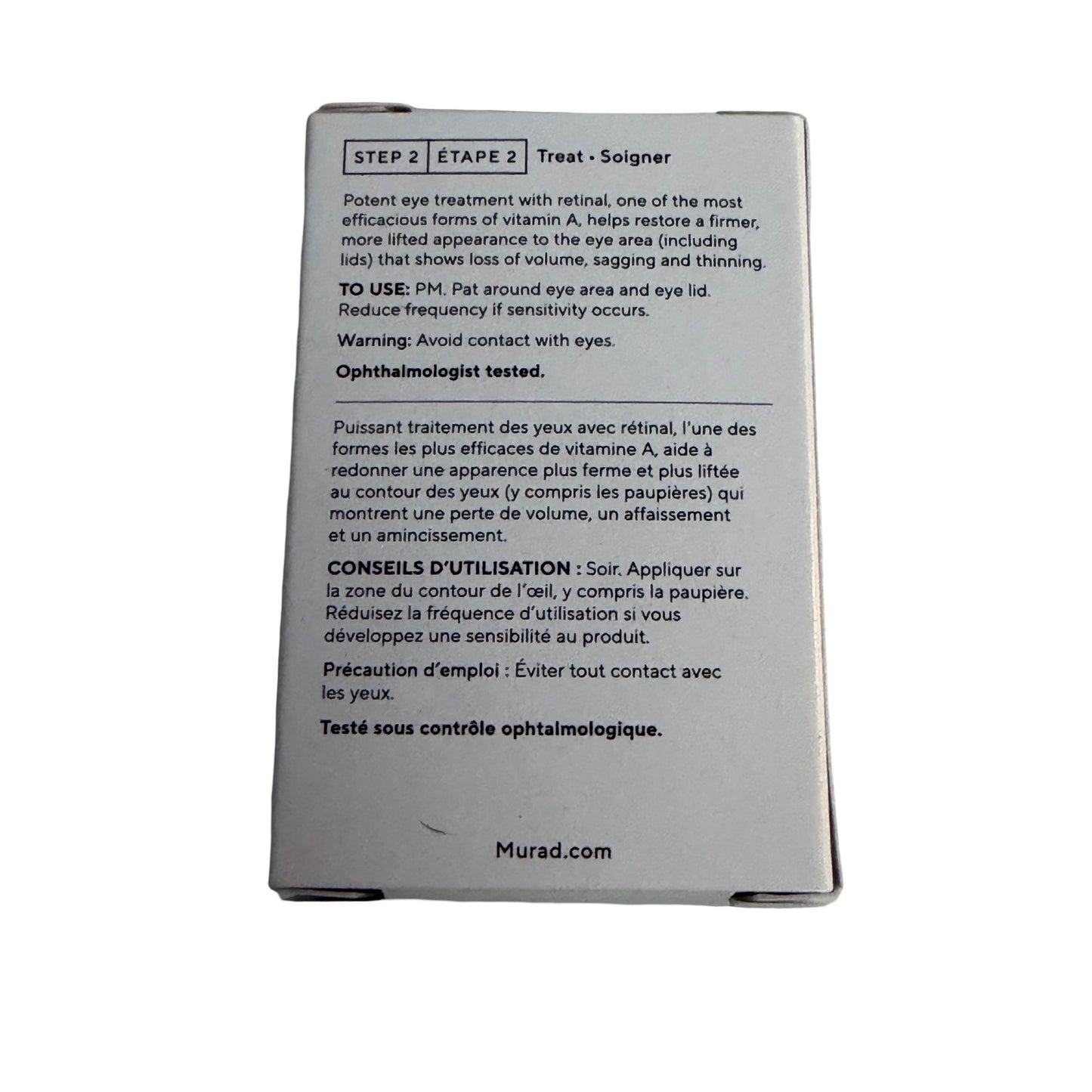 Murad Resurgence Retinal ReSculpt Eye Treatment 3.25 mL 0.11 fl oz New