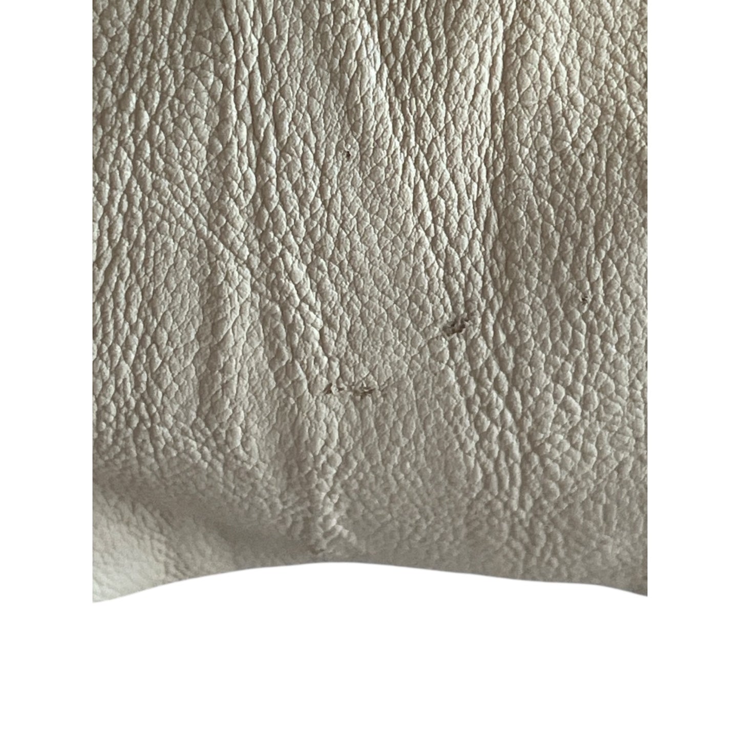 Harvé Benard Crossbody Shoulder Bag – White and Beige with Tan Strap