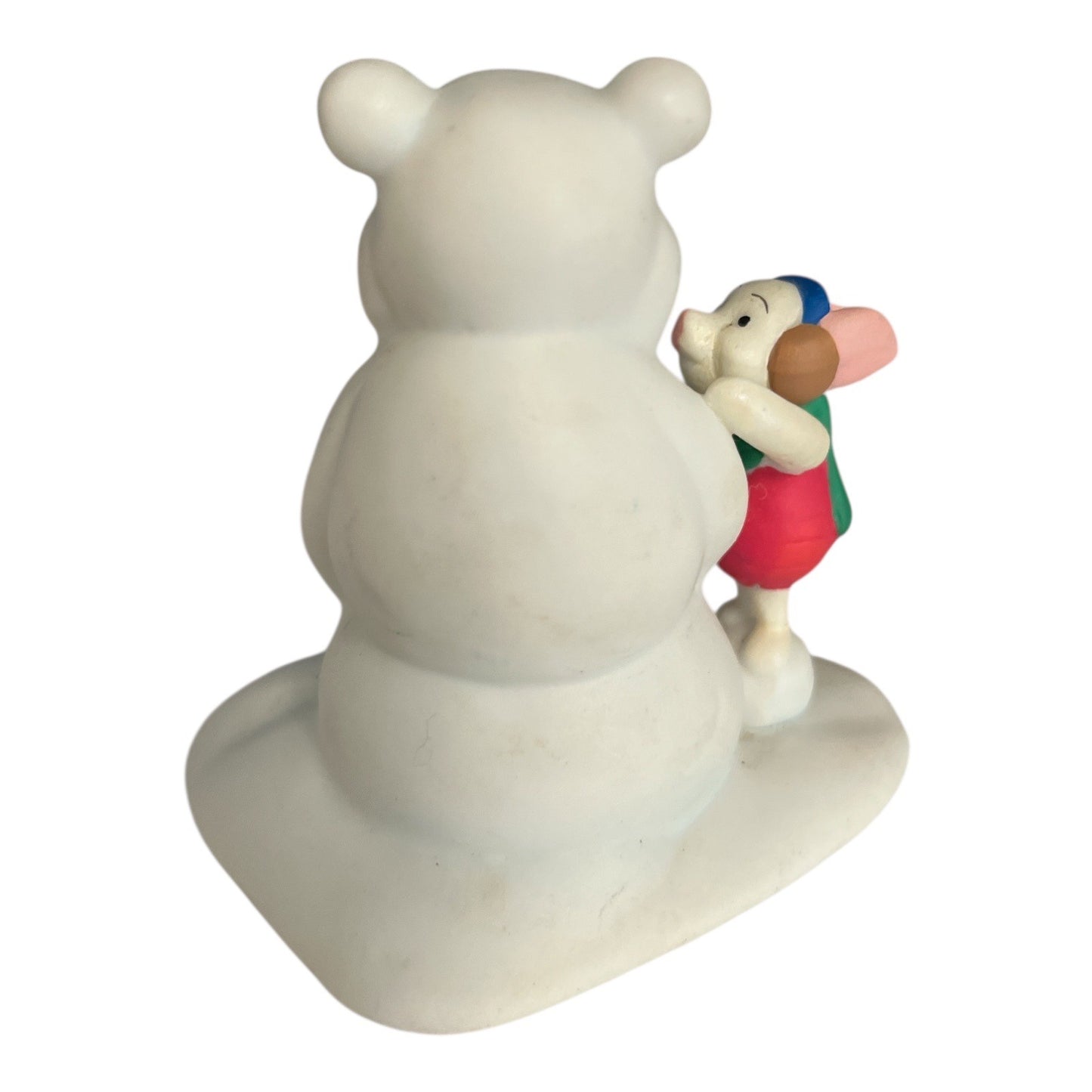 Disney Winnie the Pooh Winter Figurine Set – Piglet, Pooh, Kanga & Roo – Christmas Snow Theme – 3 Pieces