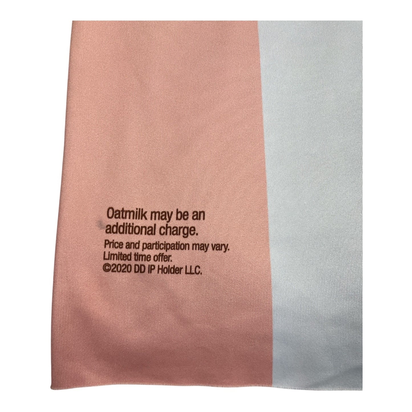 Dunkin Donuts “Lattes All Day” Body Pillow Case – 53 x 24 inches – 2020 Promo