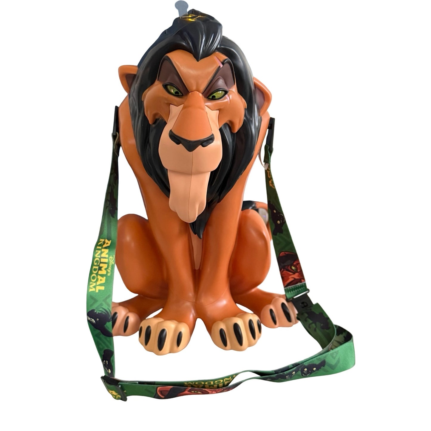 Disney Parks Animal Kingdom Scar Popcorn Bucket Lion King Light Up Eyes