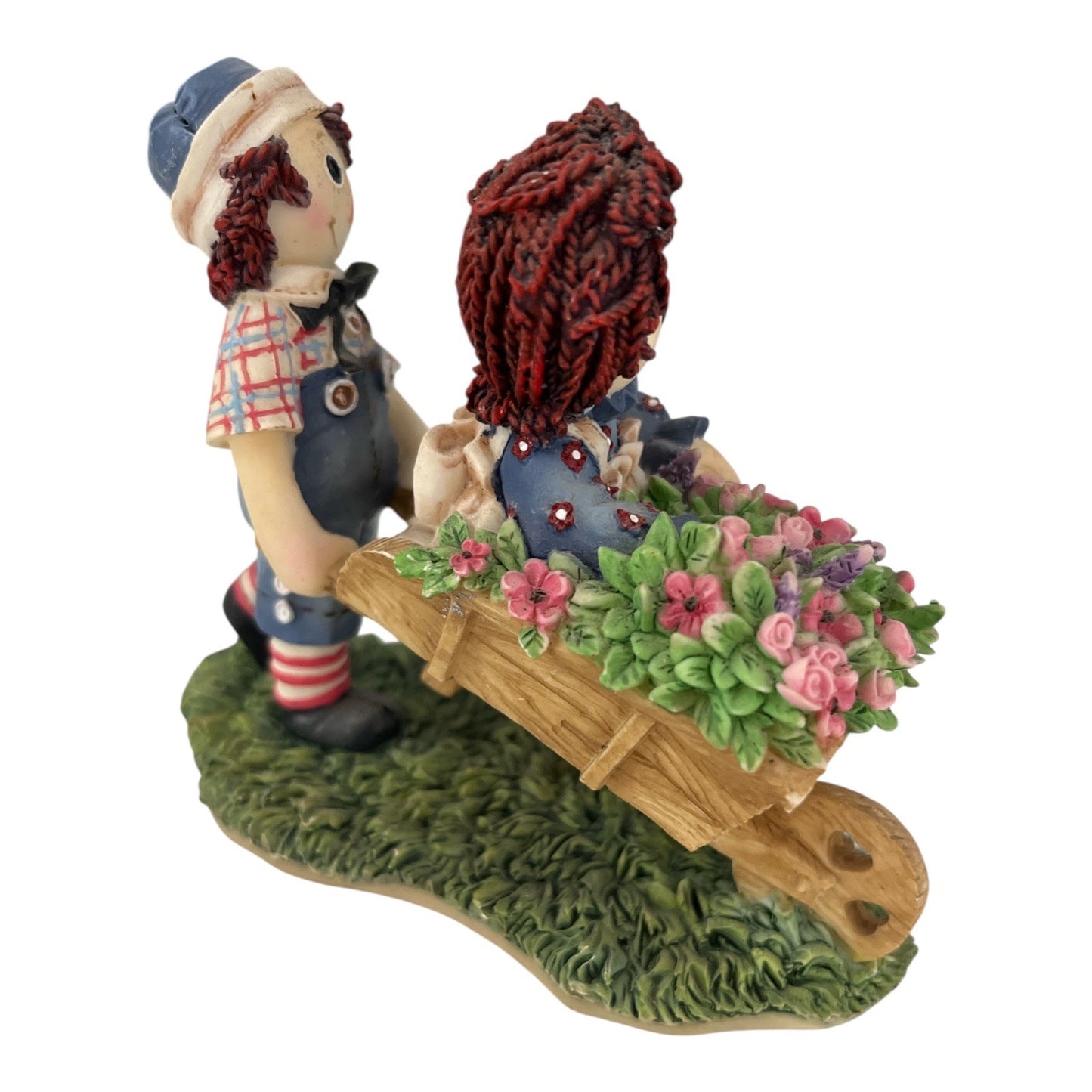 Raggedy Ann and Andy Enesco Figurine Scatter Seeds of Happiness