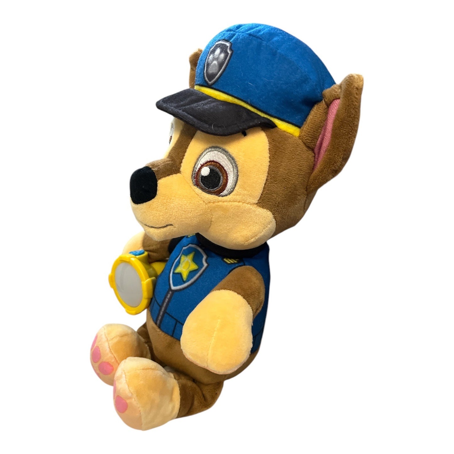 PAW Patrol Chase Plush Police Pup with Flashlight Accessory 9” Nickelodeon Spin Master