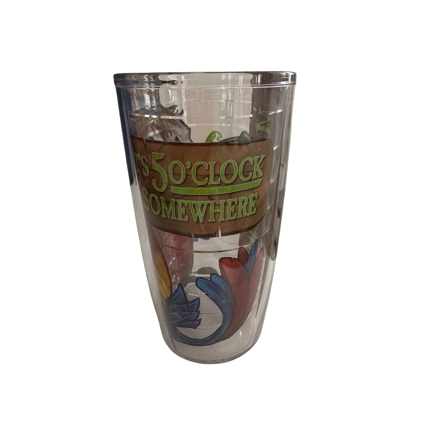 Tervis Margaritaville It's 5 O'Clock Somewhere 16 oz Tumbler Parrot Cup