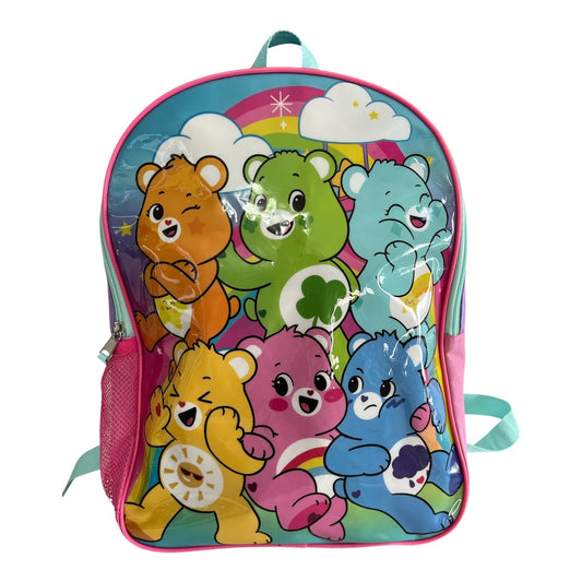 Care Bears Backpack Bioworld 2023 Kids School Bag Pink Purple