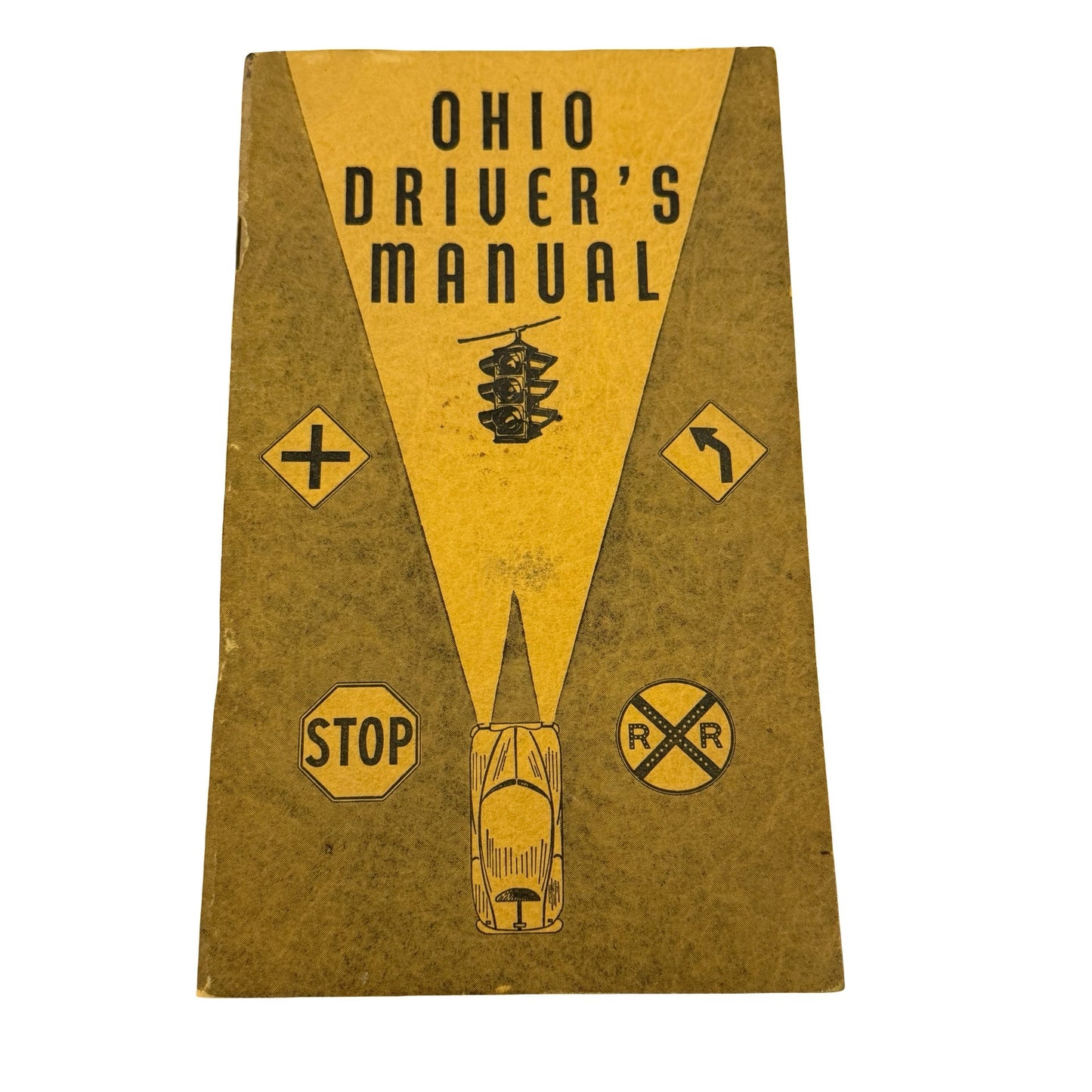 1950 Ohio Driver's Manual Revised Vintage State Highway Traffic Safety Booklet