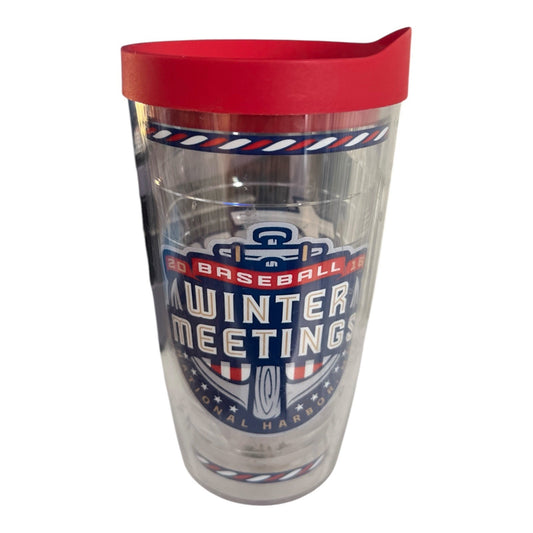 Tervis 2016 MLB Winter Meetings Tumbler – National Harbor - Baseball Souvenir