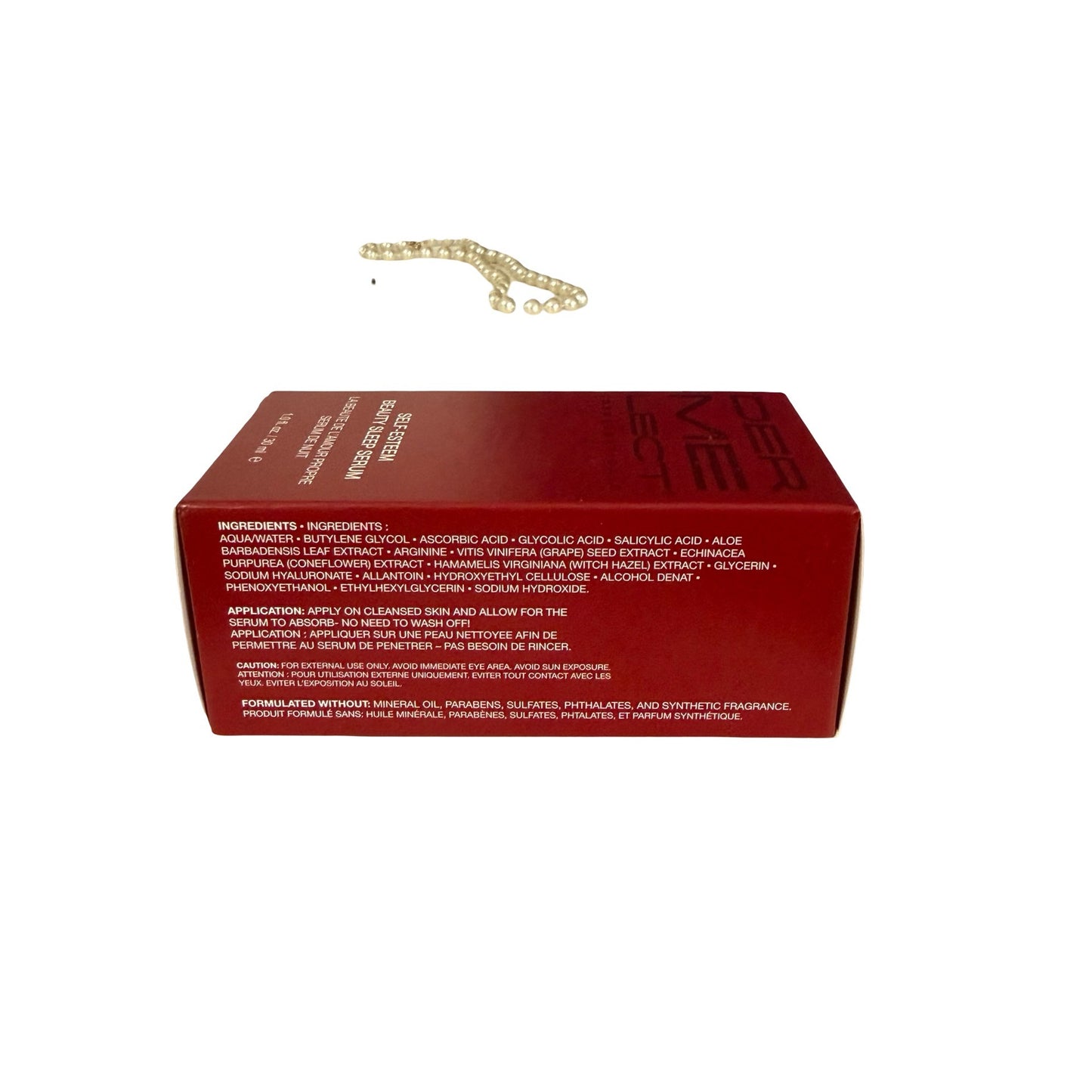 Dermelect Self-Esteem Beauty Sleep Serum 1 oz Anti-Aging Overnight Treatment