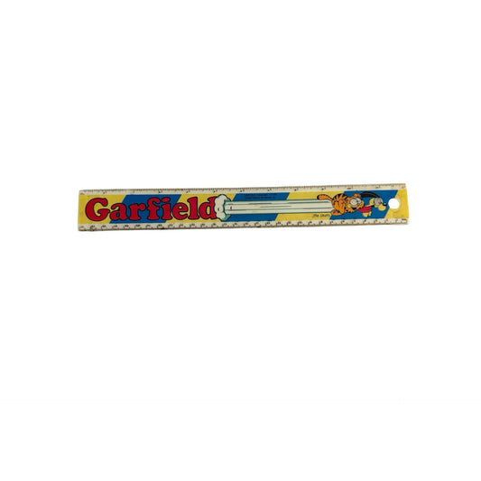 Vintage 1978 Garfield Plastic Ruler Empire Pencil Corp Hong Kong Jim Davis 12”