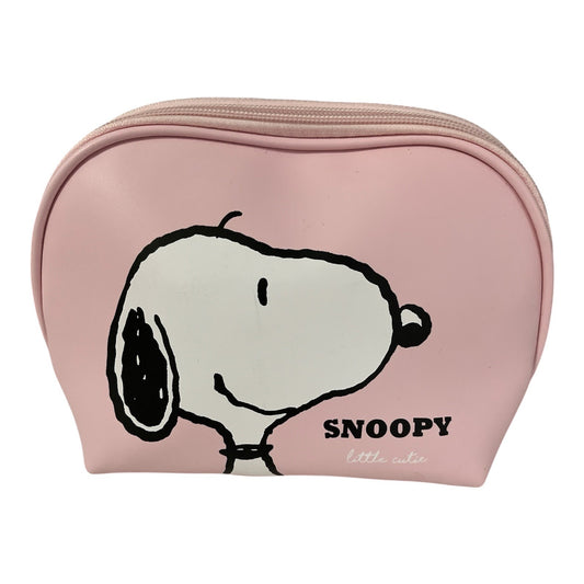 Licensed Peanuts Snoopy Miniso Cosmetic Bag – Pink Makeup Pouch 2023 Limited
