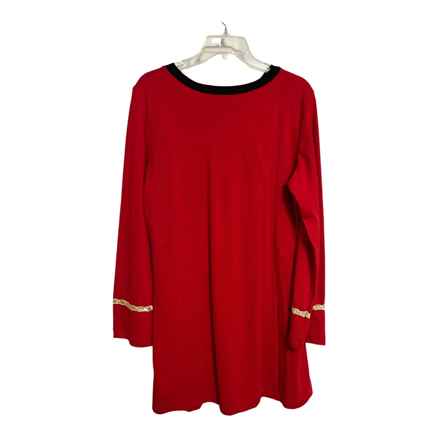 Star Trek Red Command Dress Women’s Medium Sci Fi Costume Uniform Cosplay