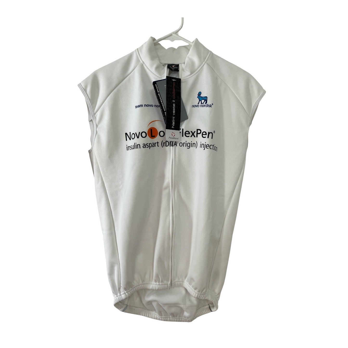 Nalini Novo Nordisk NovoLog FlexPen Cycling Jersey XL Italy Vintage 2000s