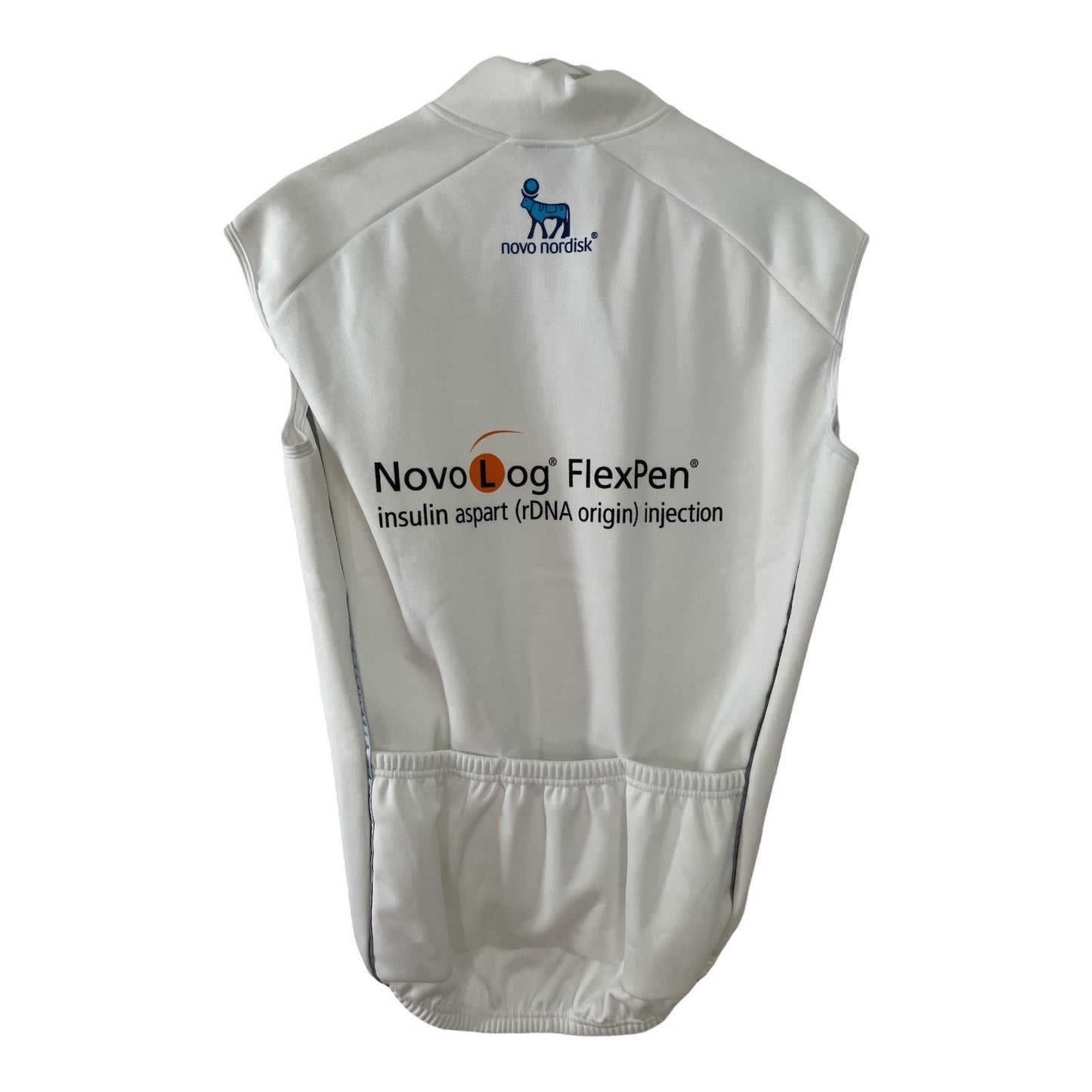Nalini Novo Nordisk NovoLog FlexPen Cycling Jersey XL Italy Vintage 2000s