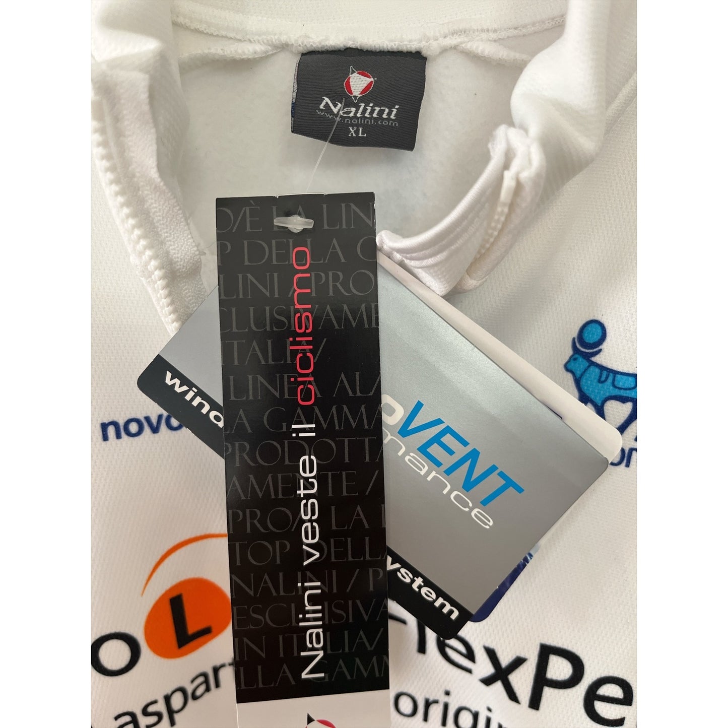 Nalini Novo Nordisk NovoLog FlexPen Cycling Jersey XL Italy Vintage 2000s