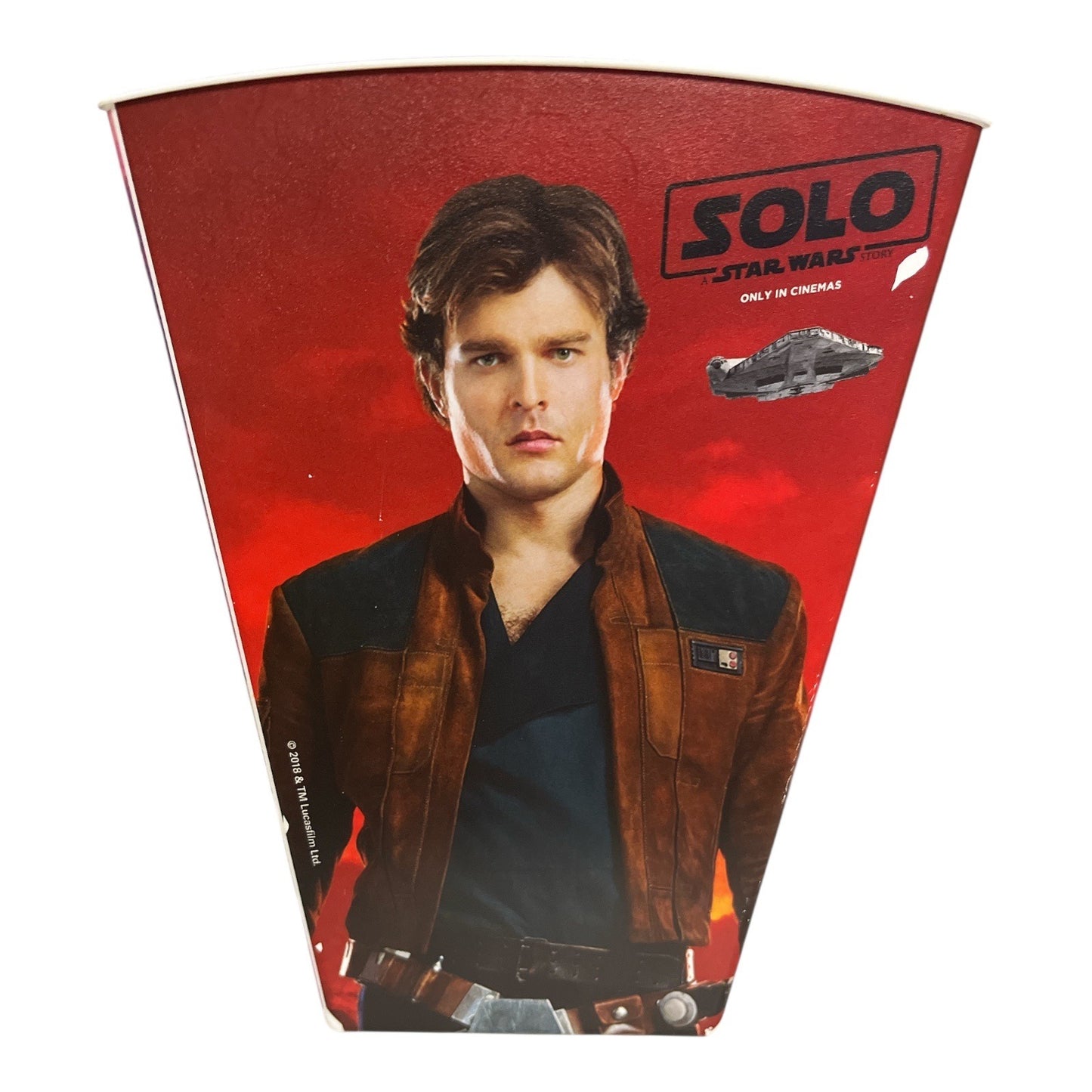 Solo A Star Wars Story Character Popcorn Bucket Lot Chewbacca Han Qi'ra Lando