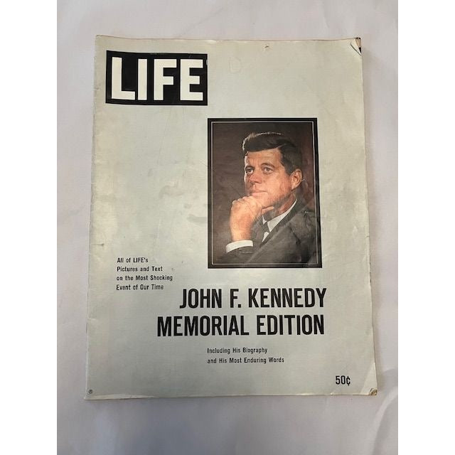 Vintage LIFE Magazine John F Kennedy Memorial Edition 1963 JFK Funeral Issue