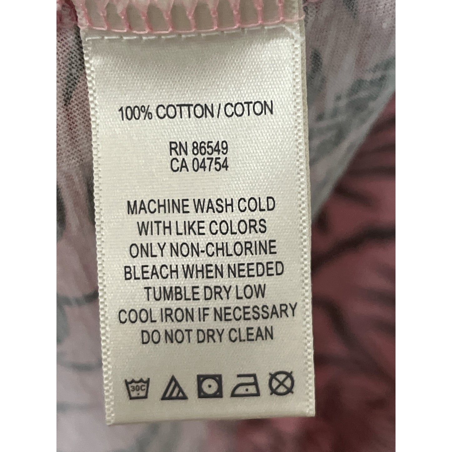 Tommy Bahama Relax Pink Tropical Maxi Dress Womens Large Cotton Sleeveless