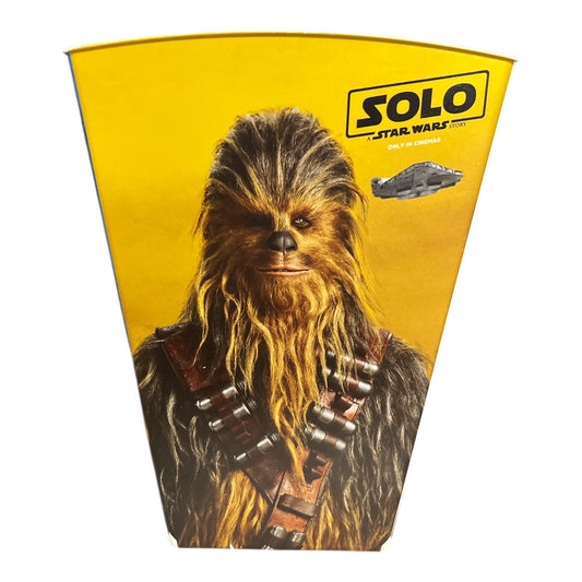 Solo: A Star Wars Story Collectible Movie Theater Popcorn Bucket – Han, Chewbacca, Lando, Qi'ra – 2018 Promo