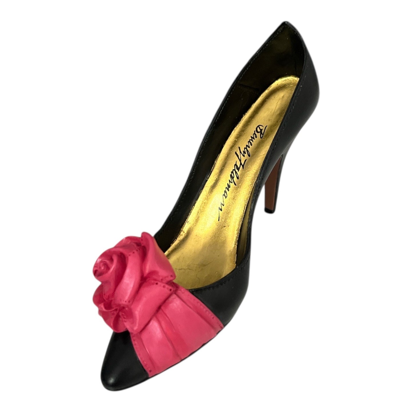 Just the Right Shoe La Rosa Miniature Pump by Beverly Feldman 2000