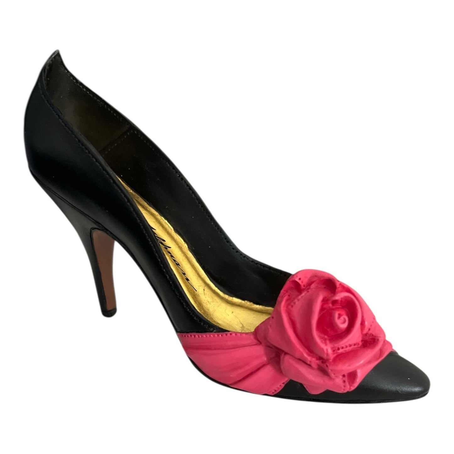 Just the Right Shoe La Rosa Miniature Pump by Beverly Feldman 2000