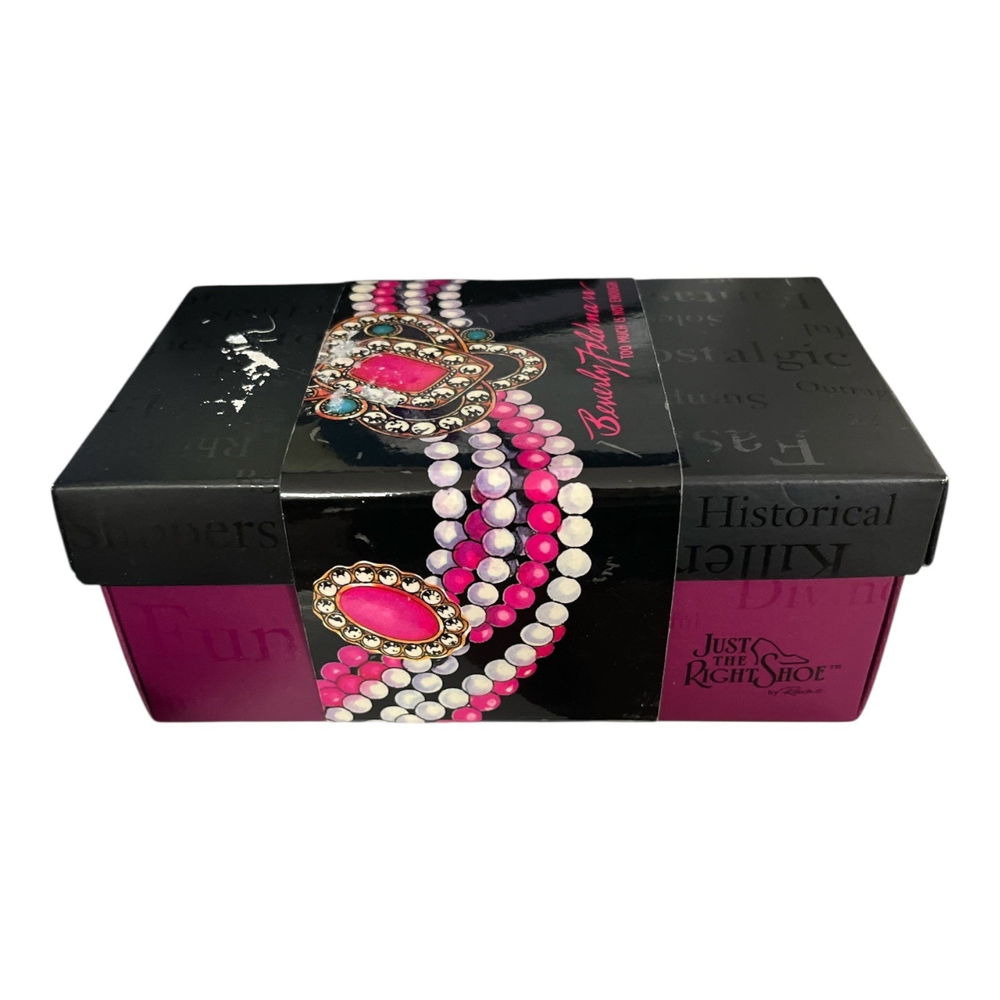 Just the Right Shoe La Rosa Miniature Pump by Beverly Feldman 2000