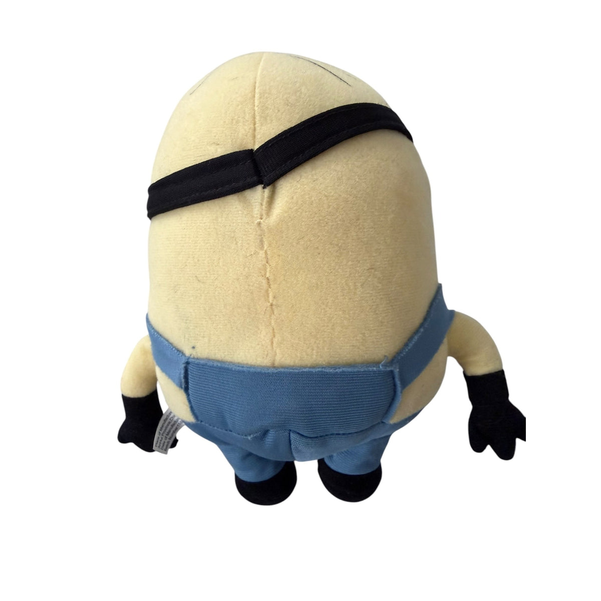 2011 Despicable Me Stuart One Eye Minion Plush Toy Factory 10" Early Movie