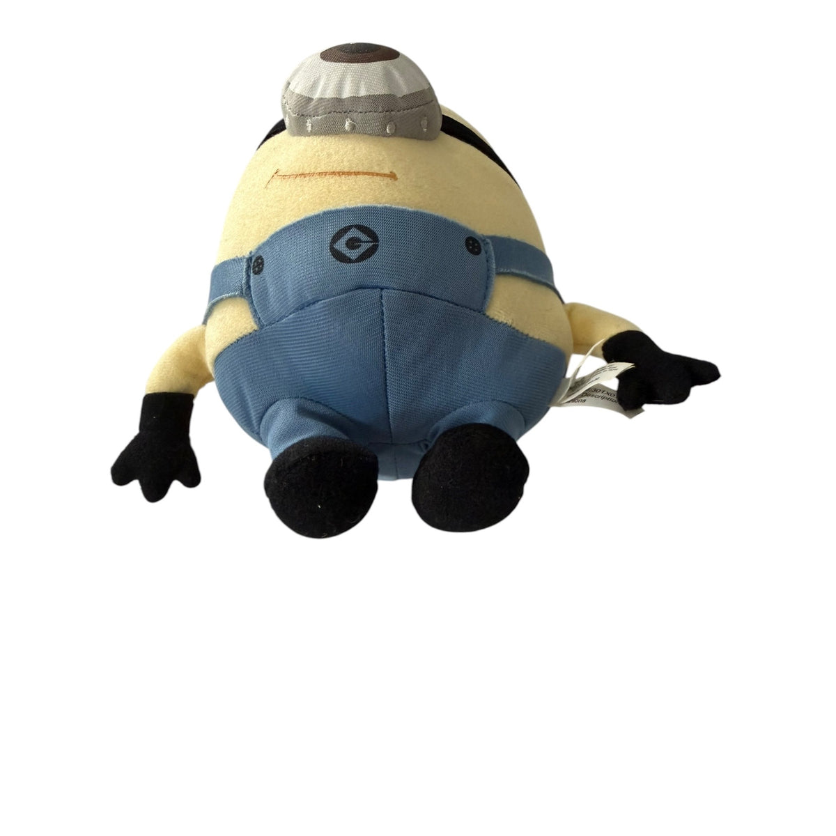 2011 Despicable Me Stuart One Eye Minion Plush Toy Factory 10" Early Movie