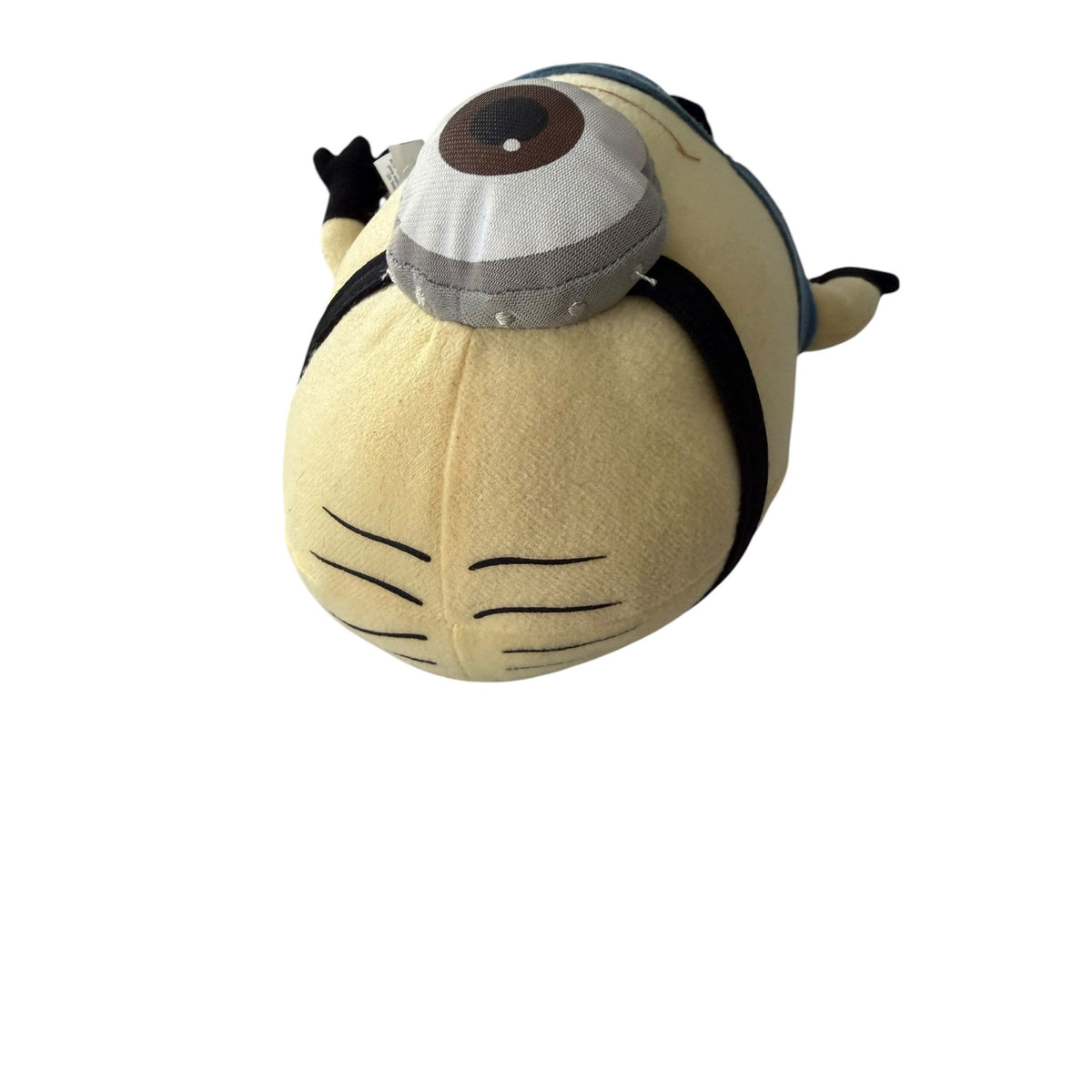 2011 Despicable Me Stuart One Eye Minion Plush Toy Factory 10" Early Movie