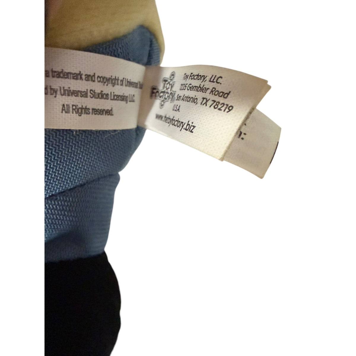2011 Despicable Me Stuart One Eye Minion Plush Toy Factory 10" Early Movie