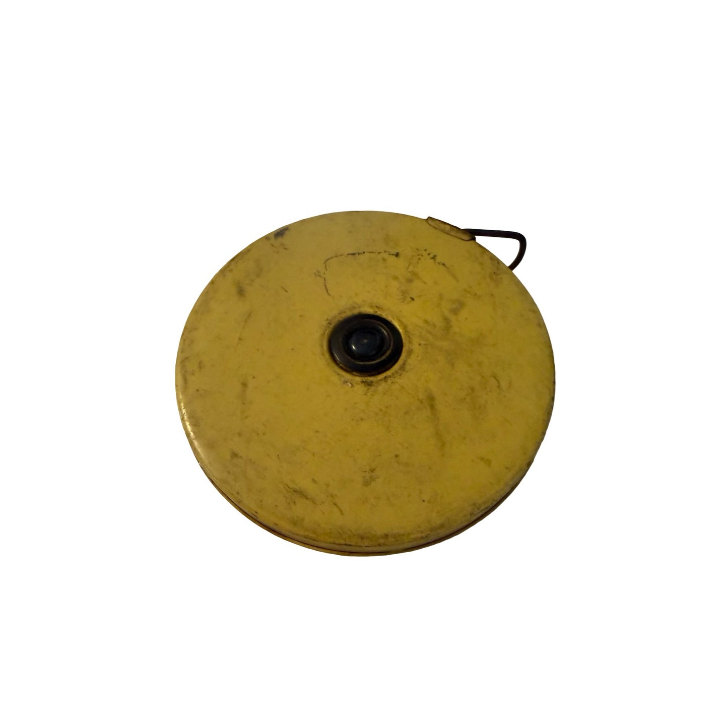 Vintage Lufkin USA Retractable Tape Measure Brass Case Cloth Tape 60 Inch Sewing