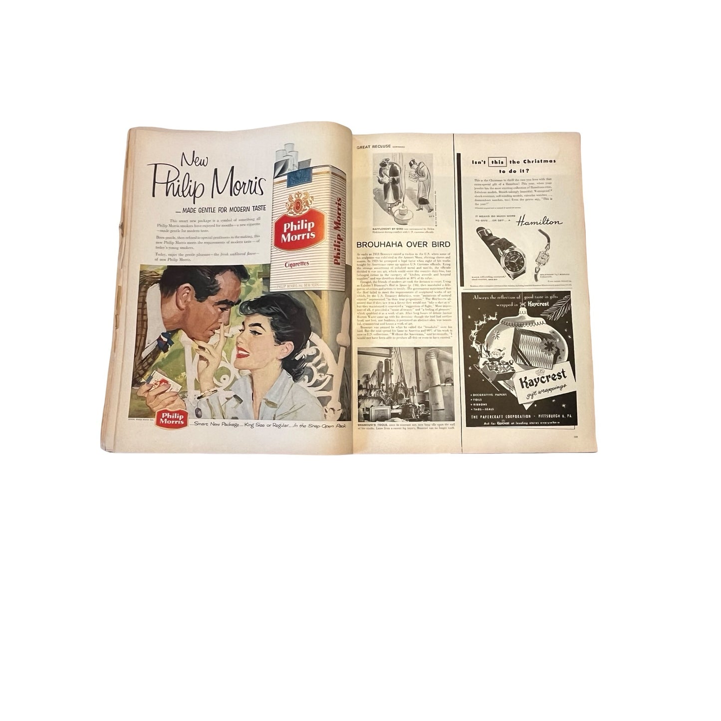 Vintage 1950s Magazine Slavery Feature Eisenhower Adlai Political Issue Mid Century Ads Cadillac Rexall Americana