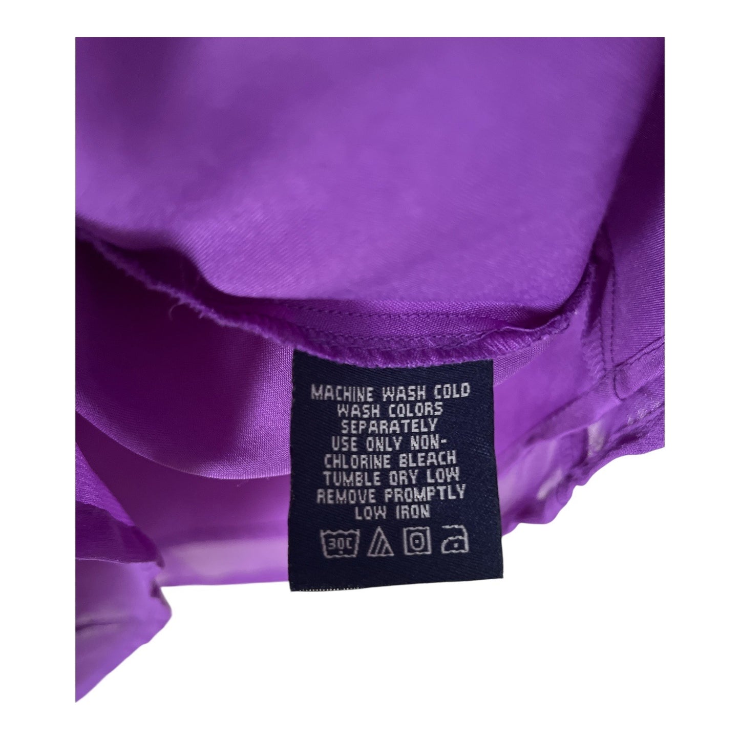 Denim 24/7 Women’s 24W Purple Tunic Blouse – Embroidered Yoke, Sheer Sleeves, Boho Style