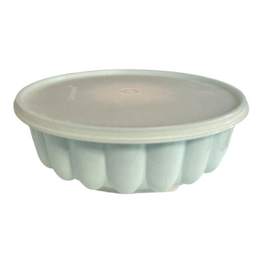 Vintage Tupperware Jel-N-Serve Mold with Lid – Mint Green – Gelatin or Salad Mold