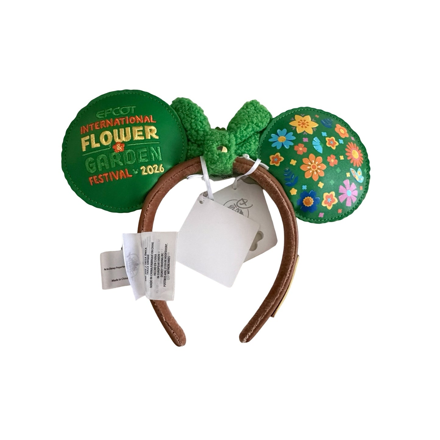 Disney Loungefly EPCOT Flower & Garden Festival 2026 Orange Bird Minnie Ears NWT