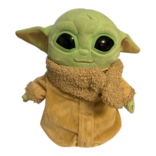 Star Wars The Child Grogu Plush Toy – 8" – Tan Coat – Lucasfilm