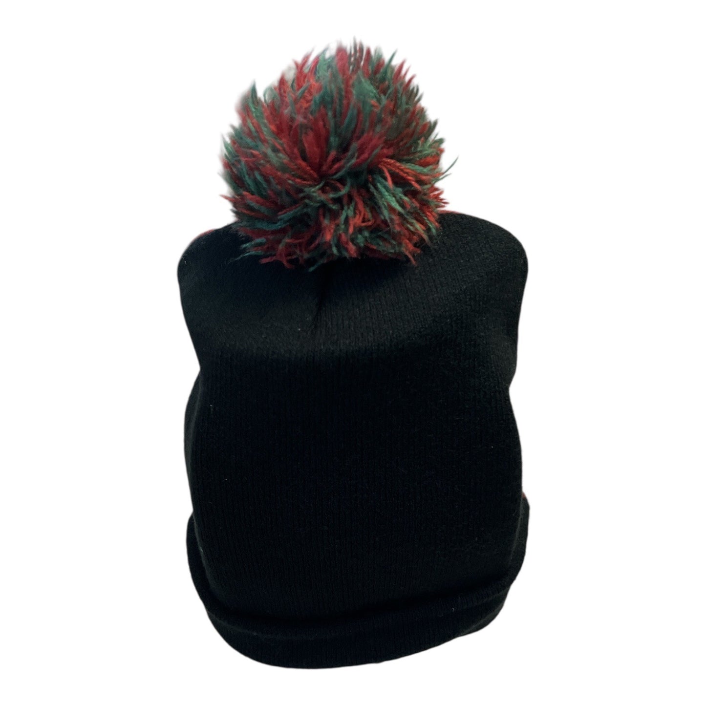 Disney Tim Burton's The Nightmare Before Christmas Jack Skellington Santa Pom Pom Beanie Hat