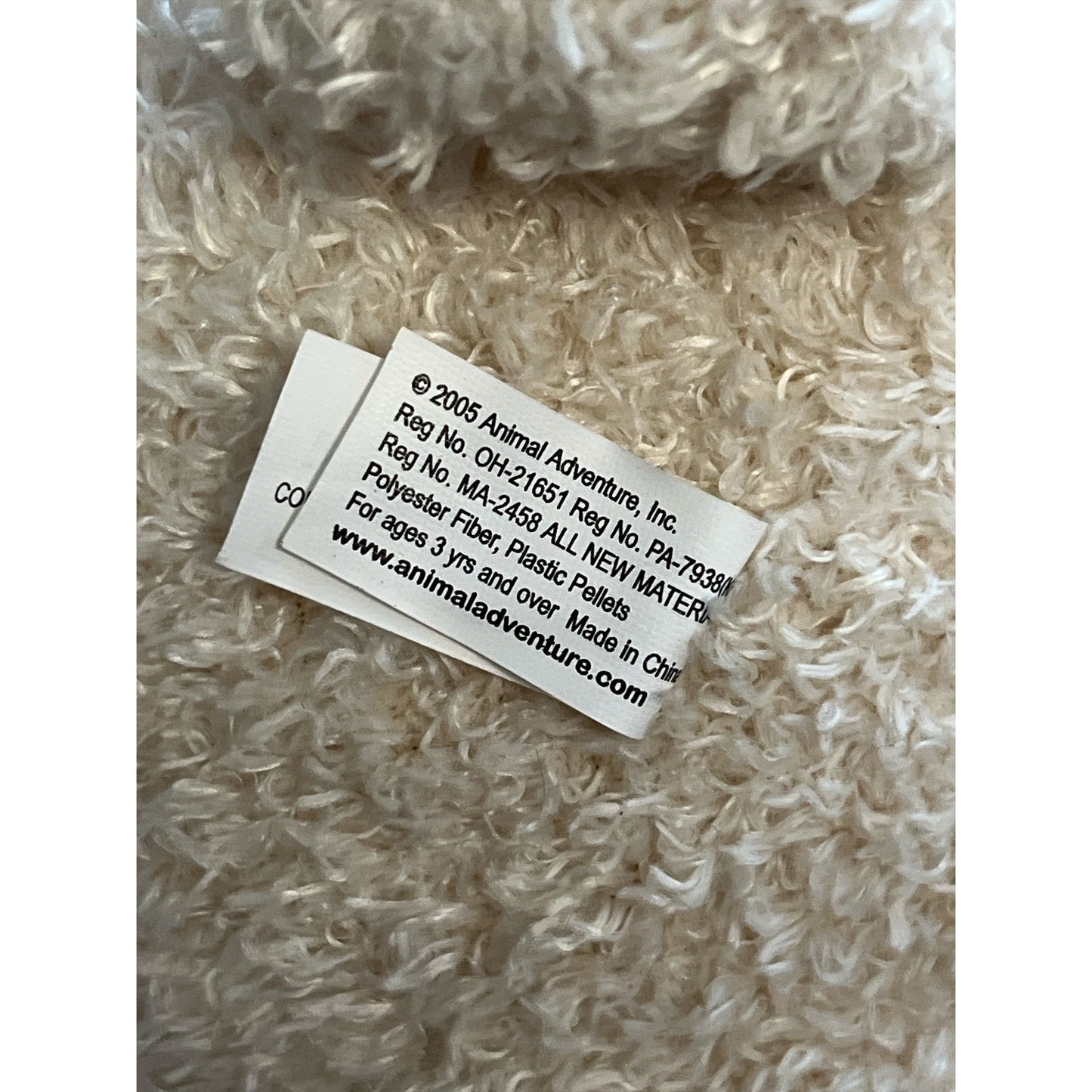 Dillard’s Trimmings 2005 Christmas Bear Plush Holiday Teddy Weighted 19in