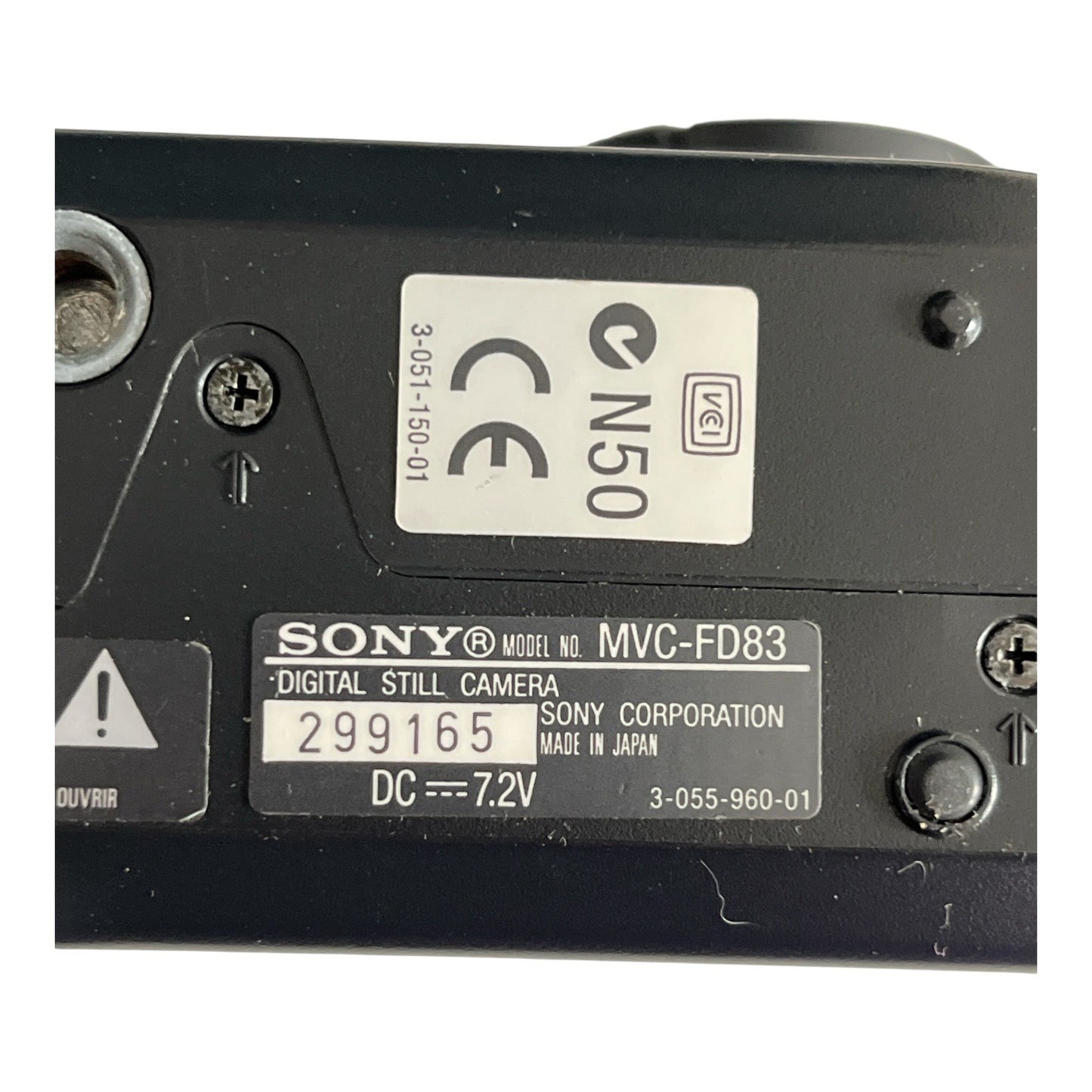 Sony Digital Mavica MVC-FD83 Floppy Disk Camera MPEG Movie Japan