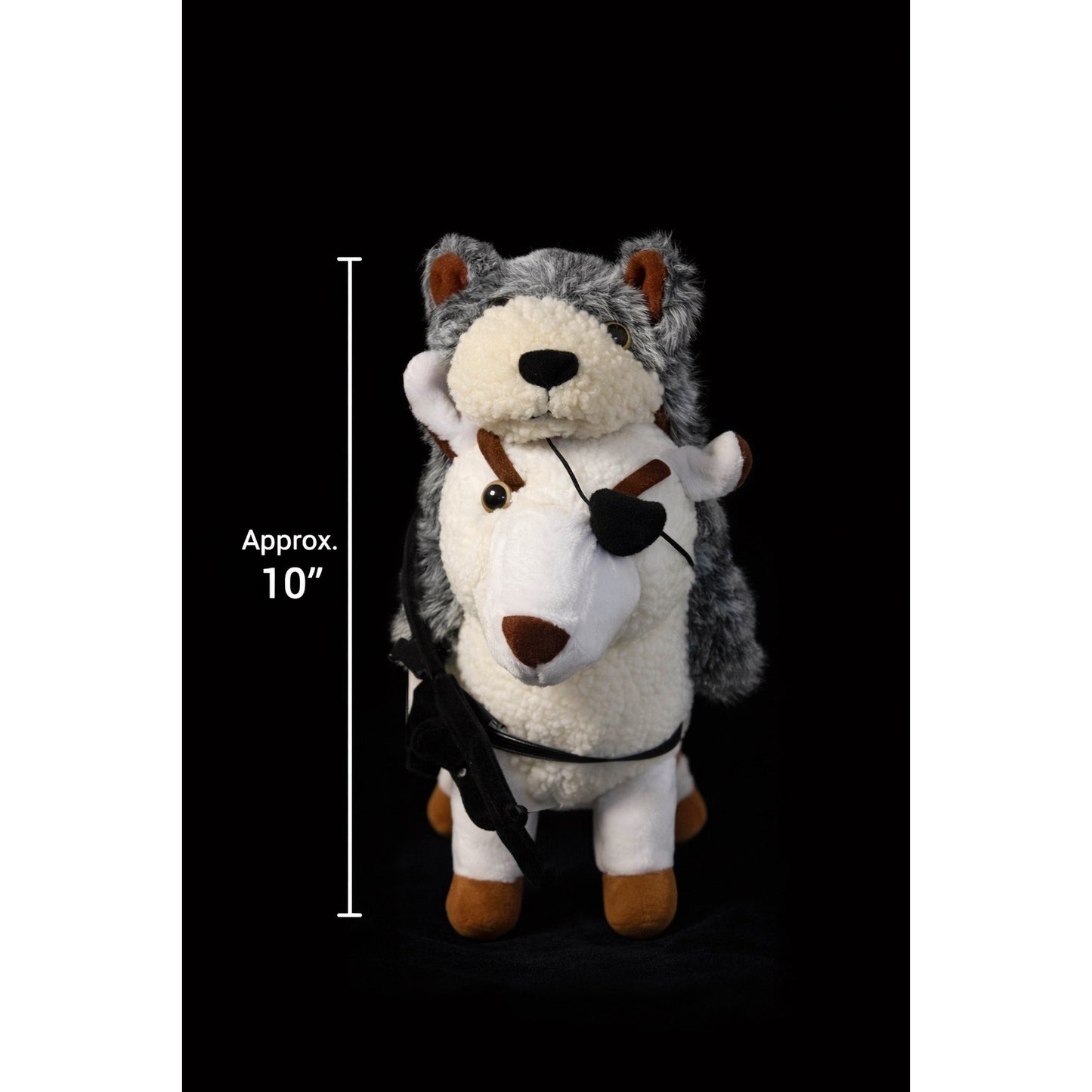 Monty Python Killer Sheep Plush 10” Toy Vault 2002 Wolf in Sheep Clothing Y2K