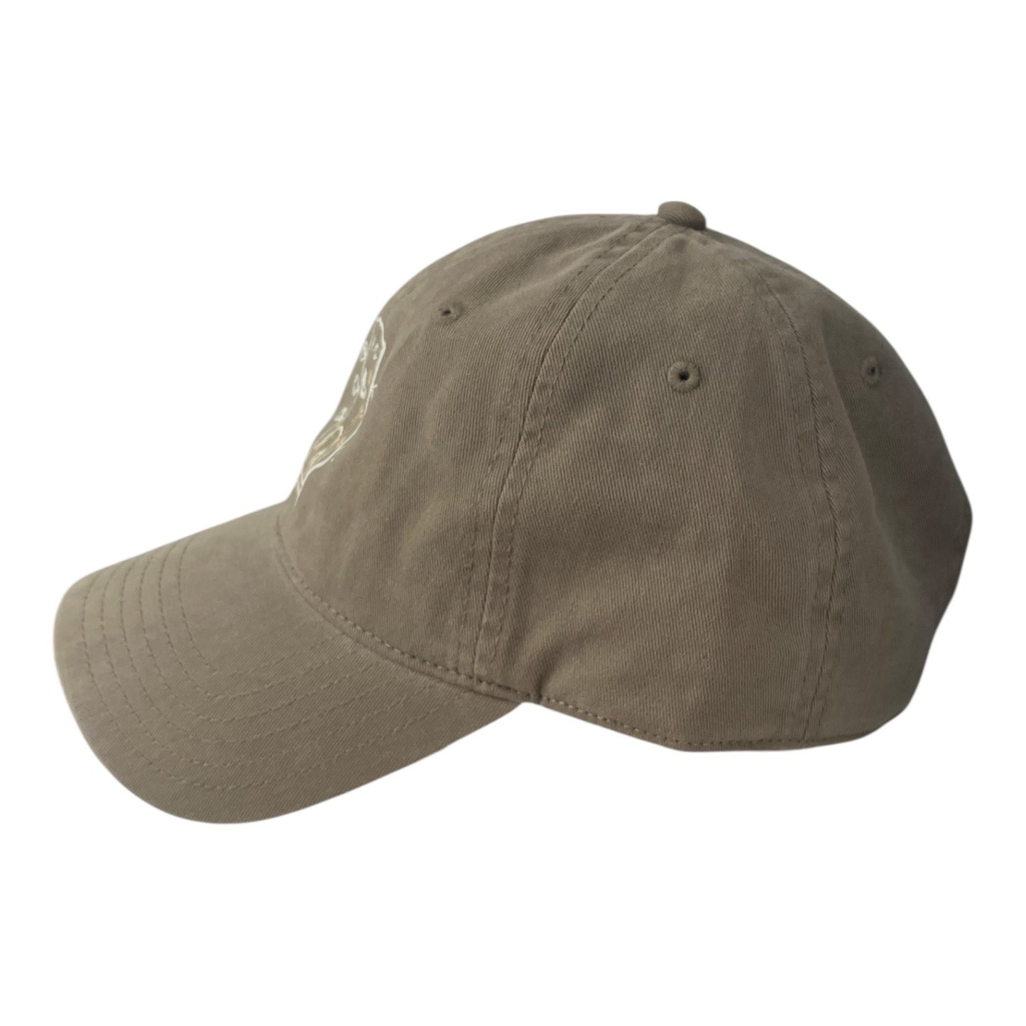Keb’ Mo’ Khaki Cotton Baseball Cap Guitar Headstock Logo Adjustable OTTO Hat
