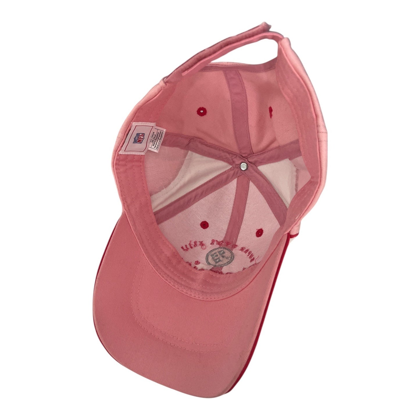 Pittsburgh Steelers Super Bowl XLIII Champions Pink NFL Adjustable Ball Cap