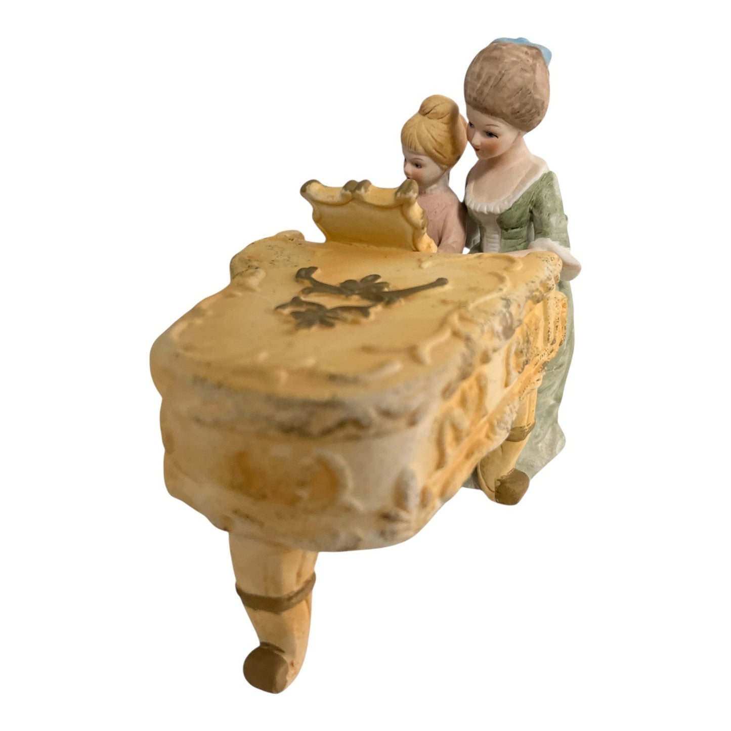 Vintage Ardalt Piano Playing Children Figurine Art Ware Japan Style 7x6x4