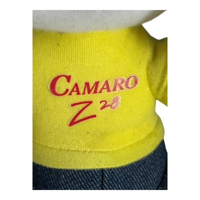 Vintage Chevy Camaro Z28 Dog Plush – “The Heartbeat of America” Tag – 1992