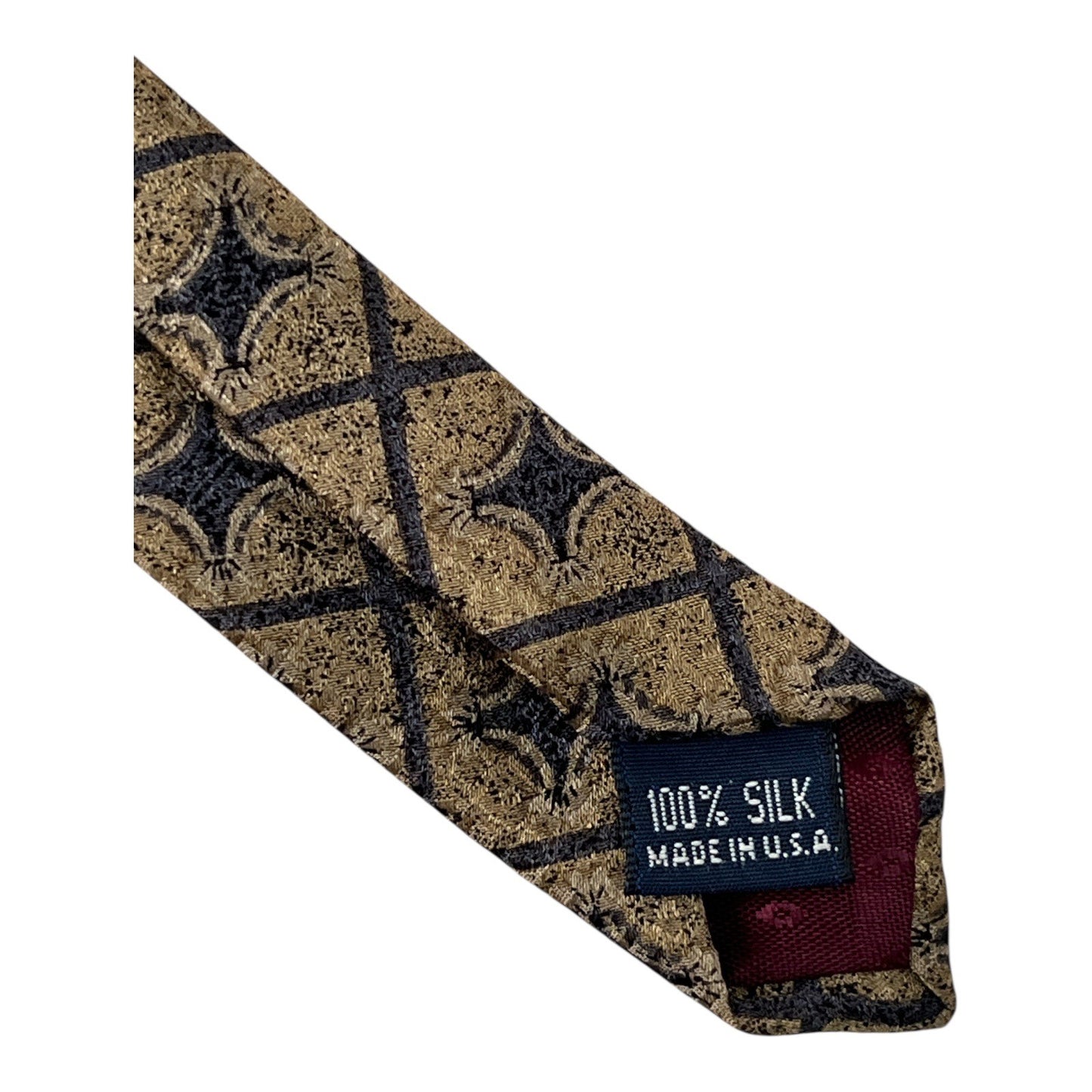 Bob Timberlake Bee Line Silk Necktie Americana Boats Scenic USA