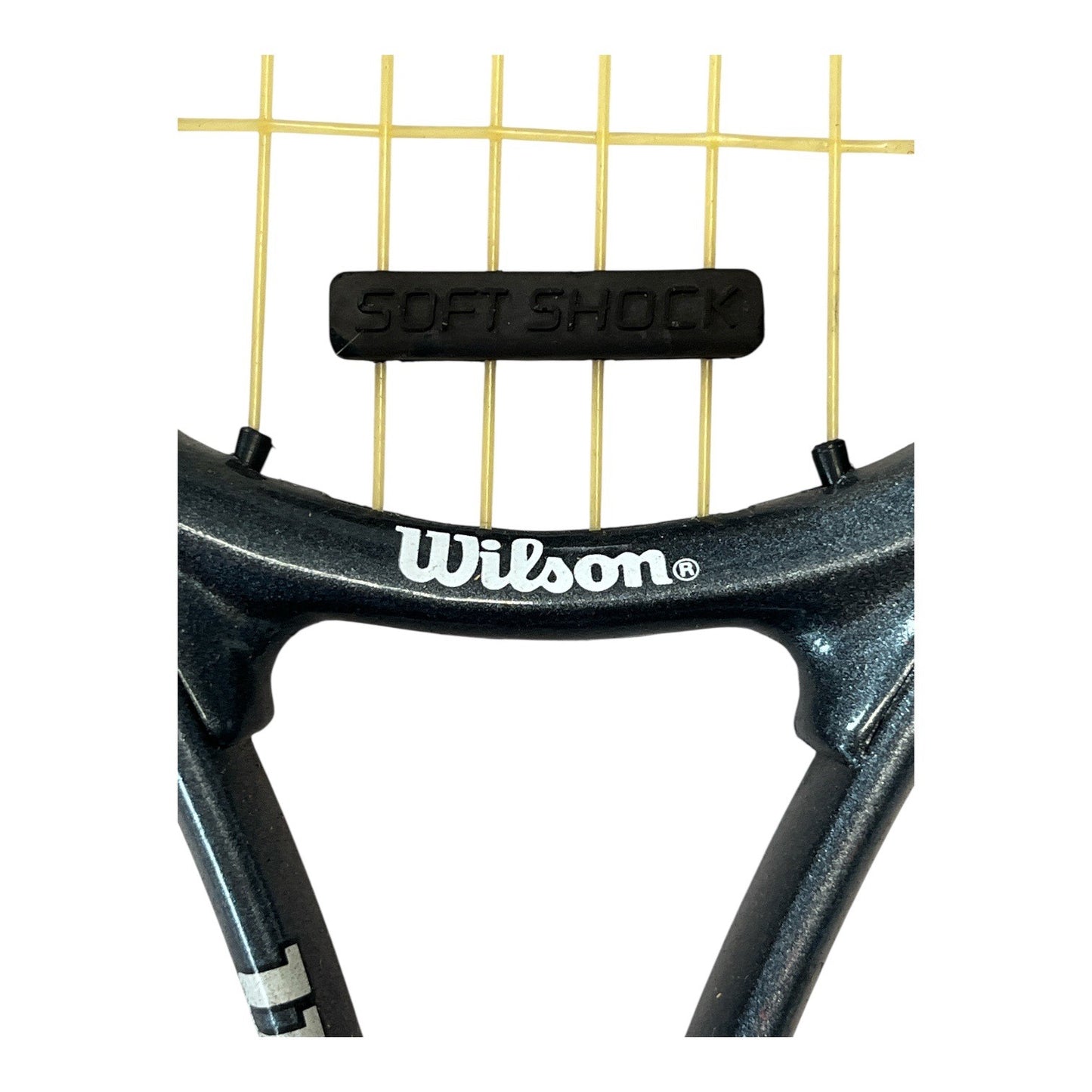 Wilson Tennis Racket Soft Shock Technology Black Silver Racquet