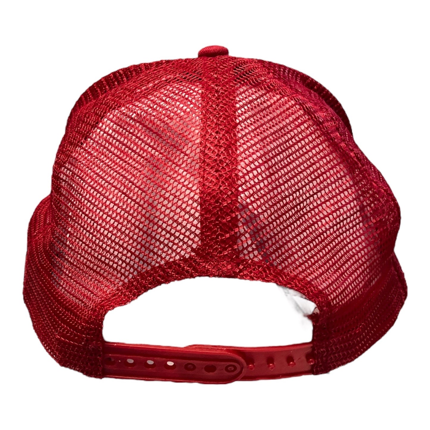 Red Trucker Hat with Mickey Mouse Patch – Japanese Text “Make It Impossible”